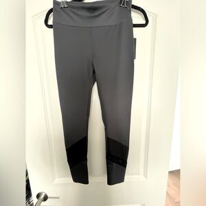 Lanston Sport Miller Mesh Band leggings in Graphite in size medium NWT